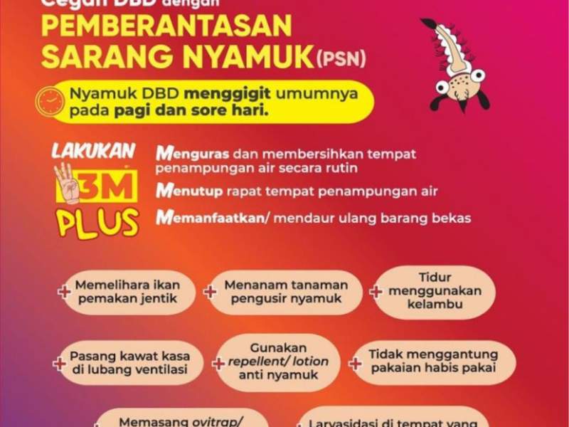 Cegah DBD dengan Pemberantasan Nyamuk