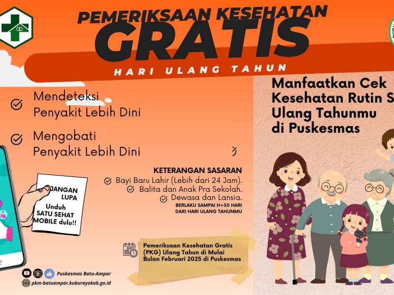 Pemeriksaan Kesehatan Gratis
